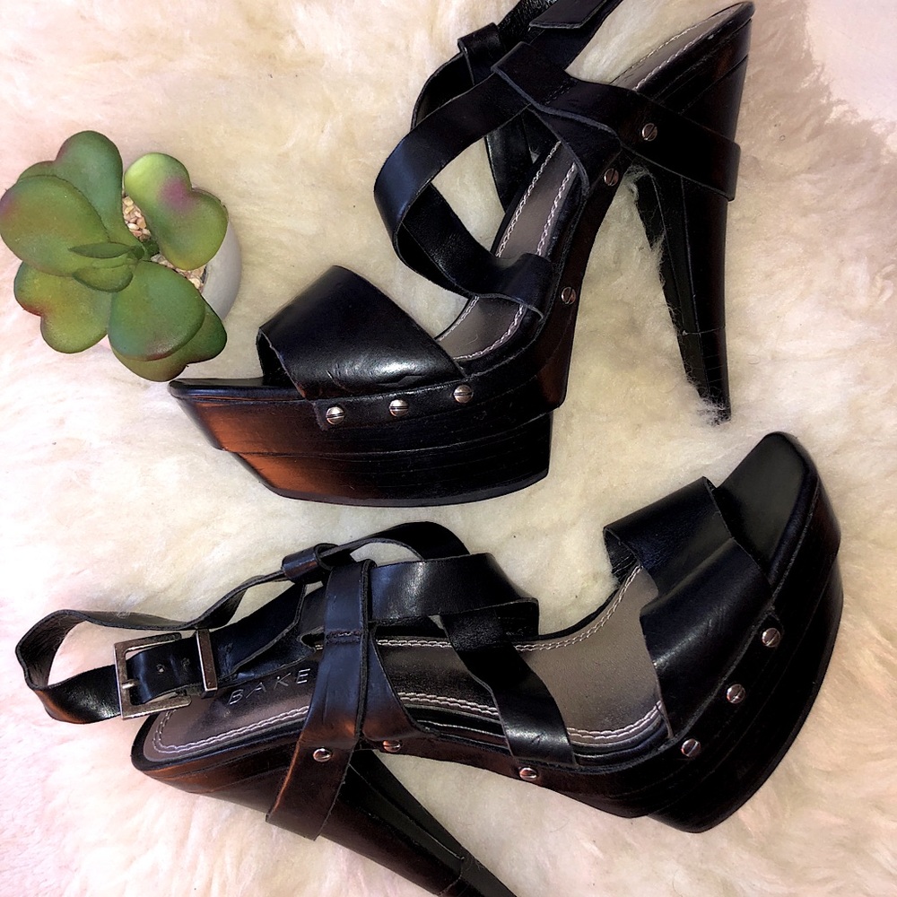 BNWB Bakers Leather High Heels🔥🌺